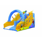hot sale used inflatable slides
